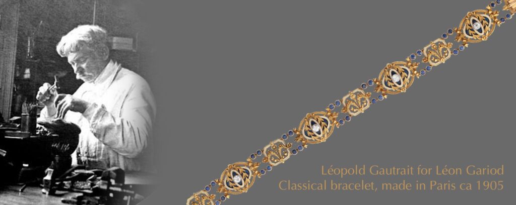 Leopold Gautrait for Leon Gariod antique jewellery Paris