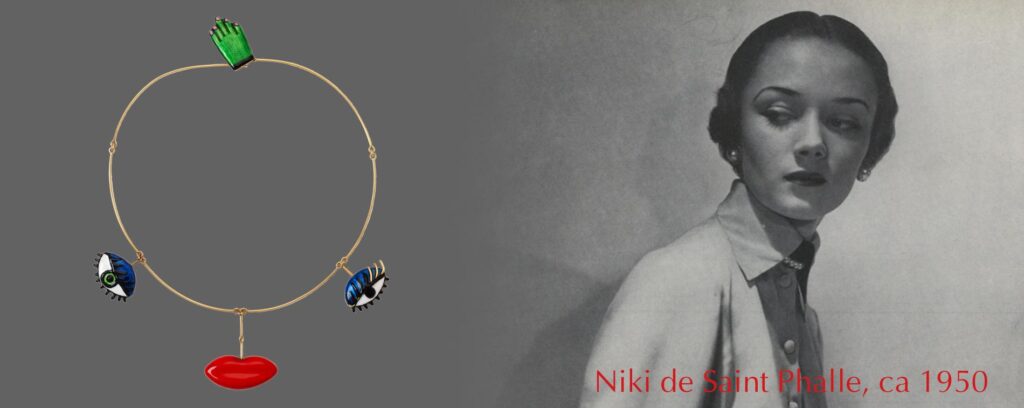 niki de saint phalle at marjan sterk fine art jewellery